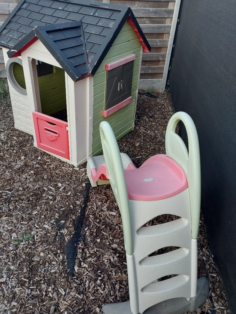 Smoby huisje en glijbaan, Kinderen en Baby's, Ophalen, Glijbaan