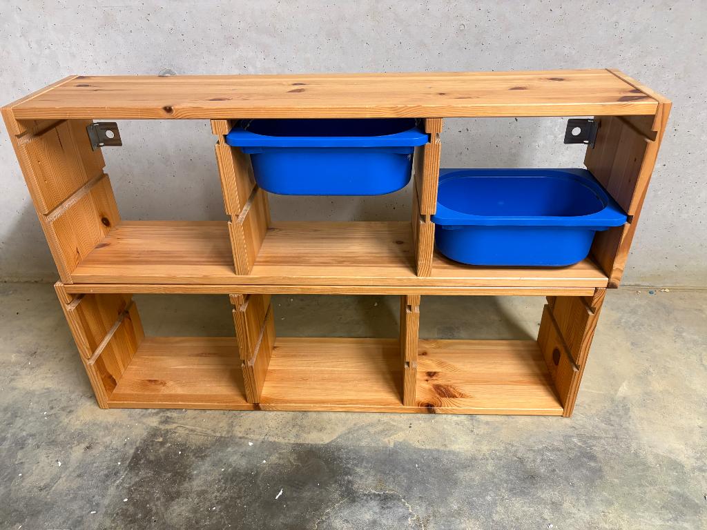 2 IKEA trofast wandopberger, Enlèvement, Utilisé
