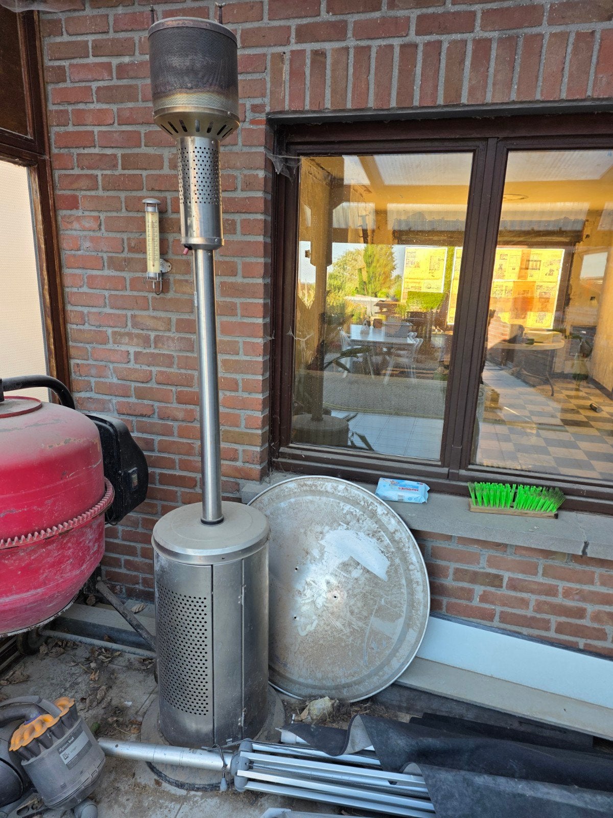 terrasverwarmer, Ophalen, Gebruikt, Waterbestendig, Vloer