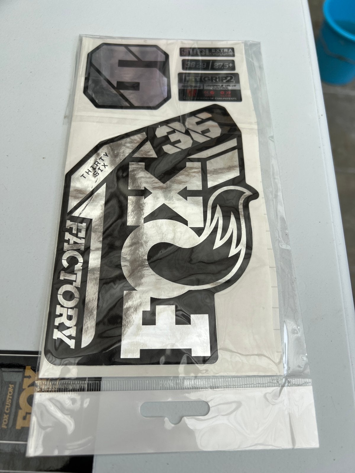 Fox Heritage-stickers (authentiek) 32, 36, 40,..., Overige typen, Nieuw, Ophalen of Verzenden, Mountainbike