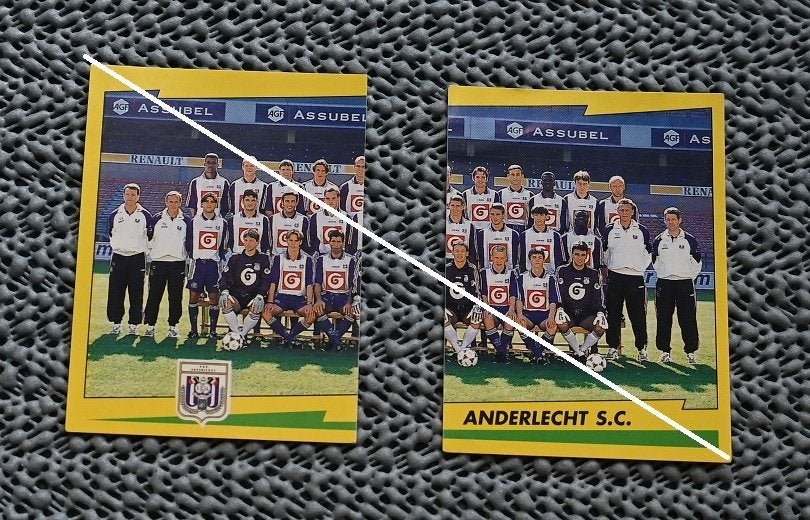 Photo de l'équipe Panini Football 98 RSC Anderlecht, Envoi, Neuf, Affiche, Image ou Autocollant
