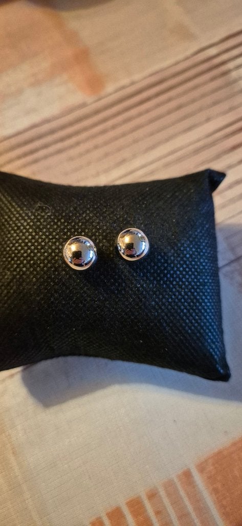 n r 129 oorbellen, Handtassen en Accessoires, Oorbellen, Nieuw, Ophalen of Verzenden, Knopjes of Stekers, Zilver