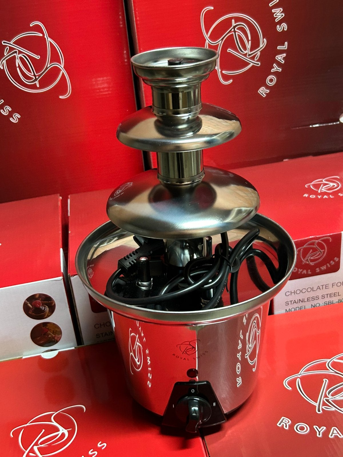 Chocolade fondu, Elektronische apparatuur, Gourmetstellen, Ophalen, Nieuw