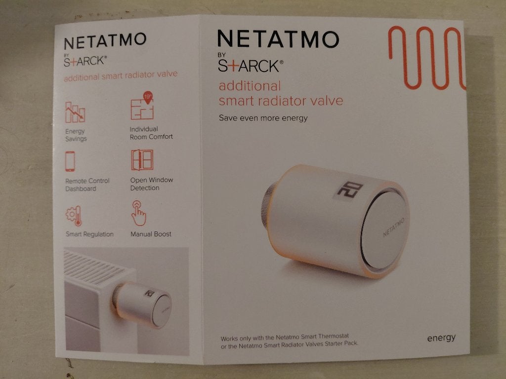 6 Netatmo Additional Smart Radiator Valves, Bricolage & Construction, Enlèvement, Utilisé, Autres types
