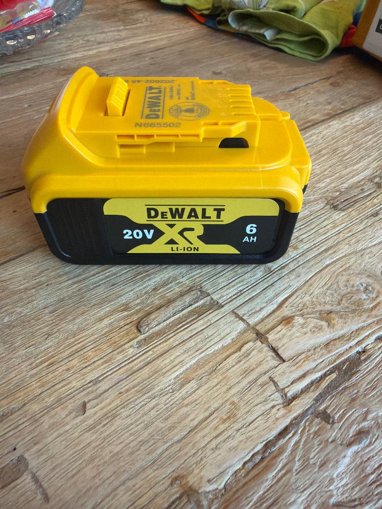 Batterie Dewalt 20v 6ah, Enlèvement ou Envoi, Comme neuf