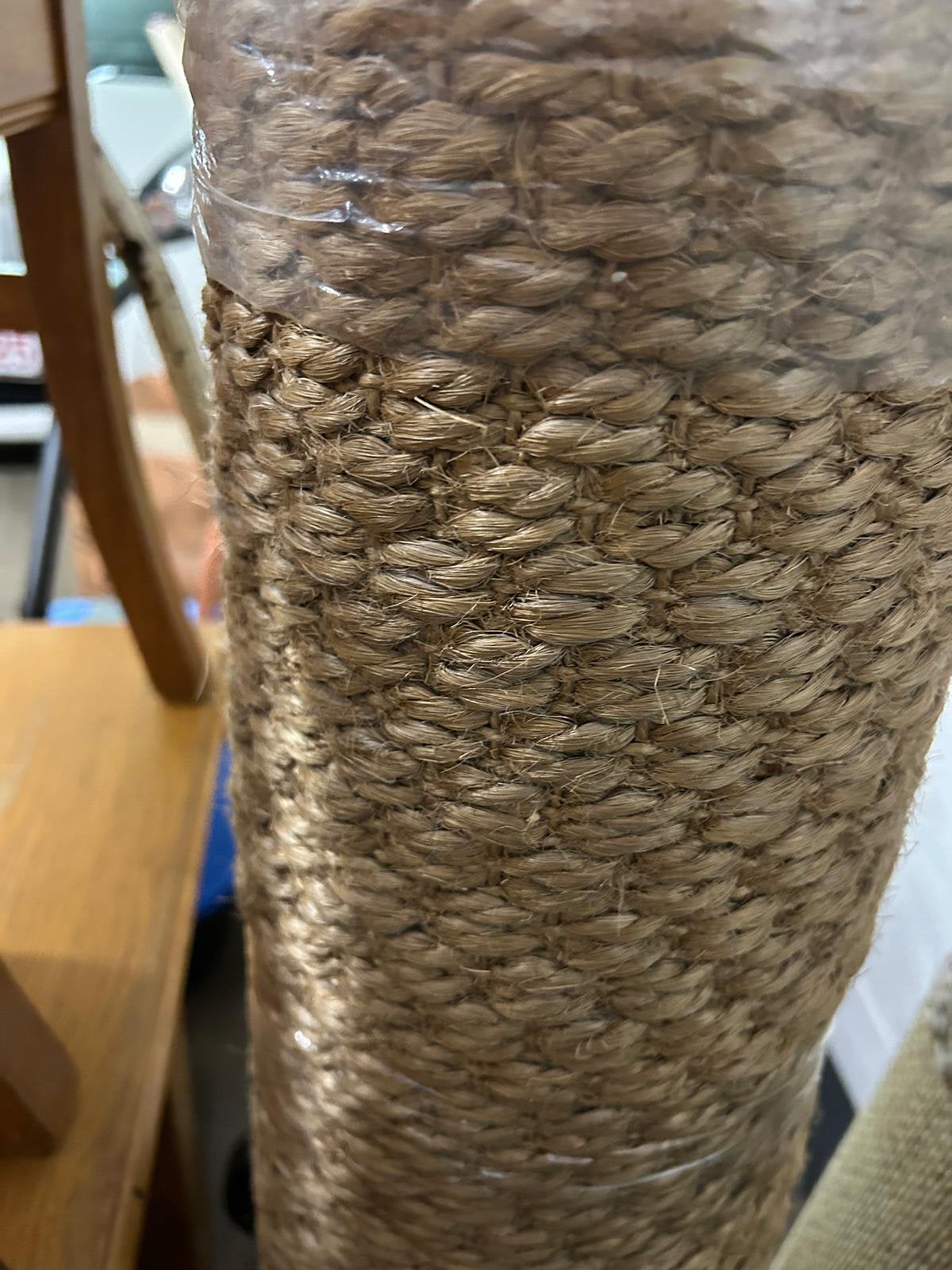Tapis en sisal, Ophalen, Gebruikt