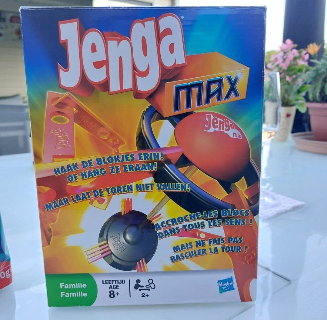 Jenga Max, Hobby en Vrije tijd, Ophalen, Zo goed als nieuw