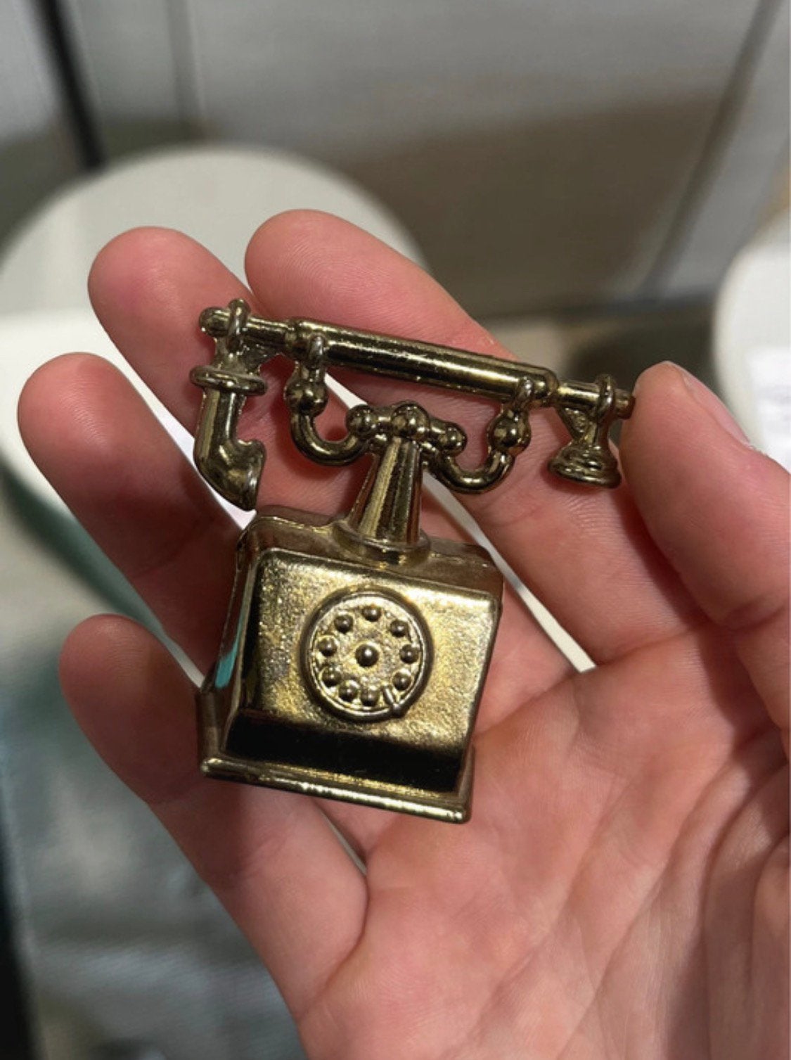 Vintage telefoon decoratief, Antiek en Kunst, Ophalen