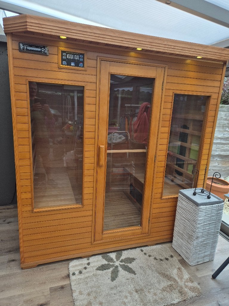 infrarood sauna, Sports & Fitness, Enlèvement, Utilisé, Infrarouge, Sauna complet