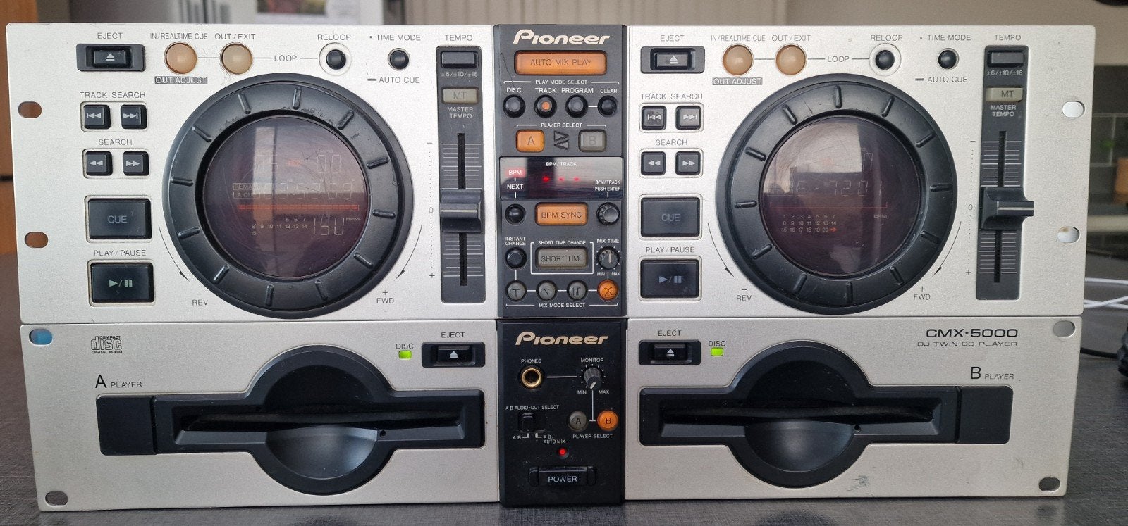 Pioneer CMX-5000, Ophalen, Gebruikt