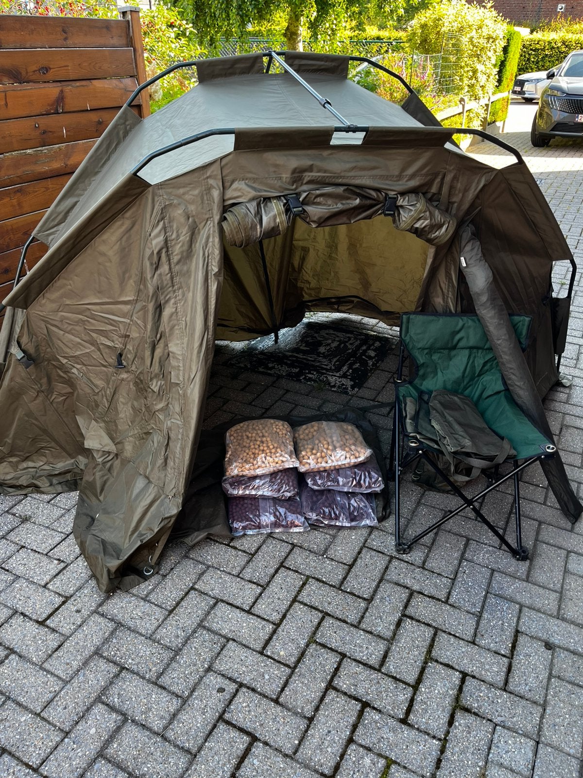 Karper tent - boilies - toebehoren, Enlèvement, Comme neuf