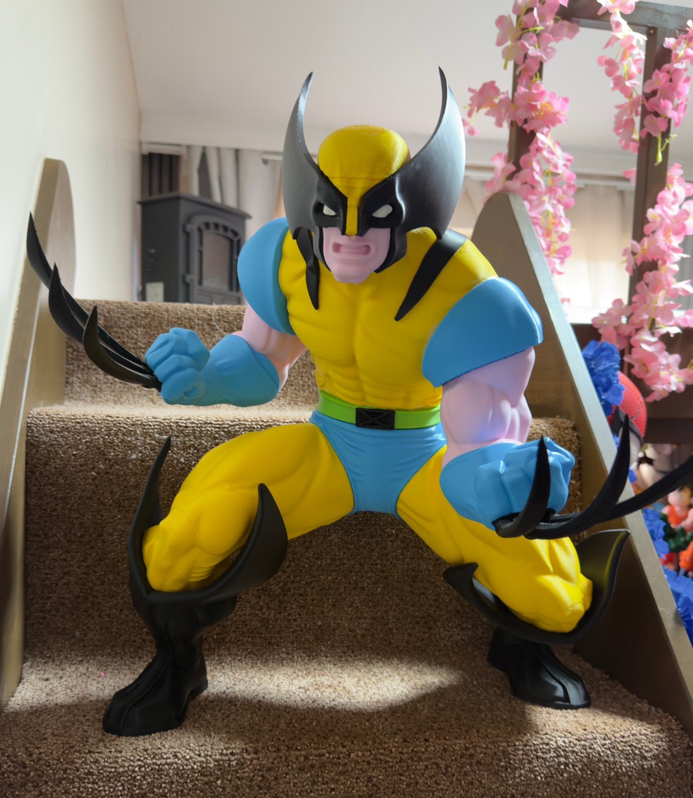 Wolverine  Marval Comics action figure, Ophalen of Verzenden, Zo goed als nieuw