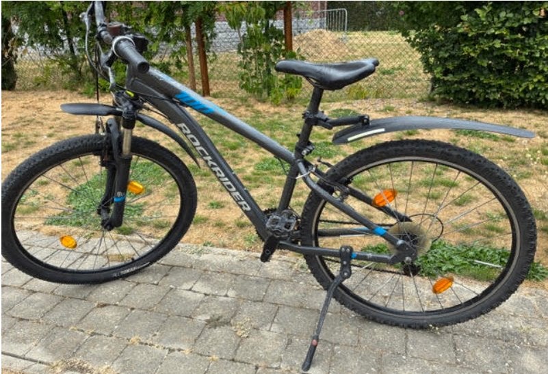 mountain bike, Frein sur jante, V-brakes, Acier, Enlèvement