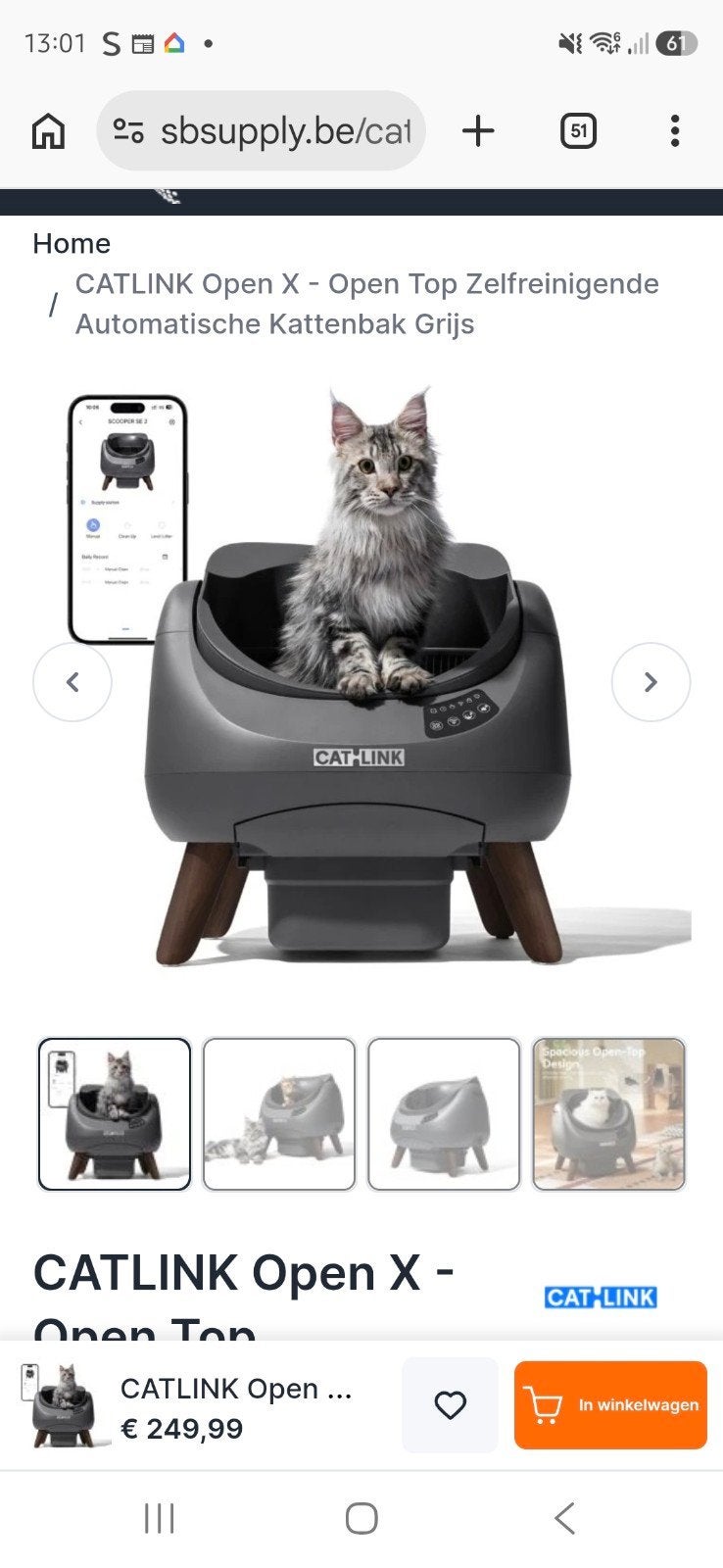 automatische kattenbak, Dieren en Toebehoren, Kattenvoerbakken en Drinkbakken, Ophalen
