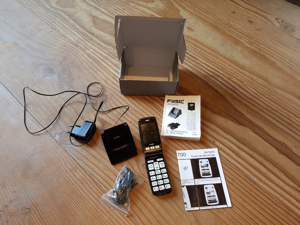 Fysic mobiele telefoon voor senioren, Ophalen of Verzenden, Gebruikt