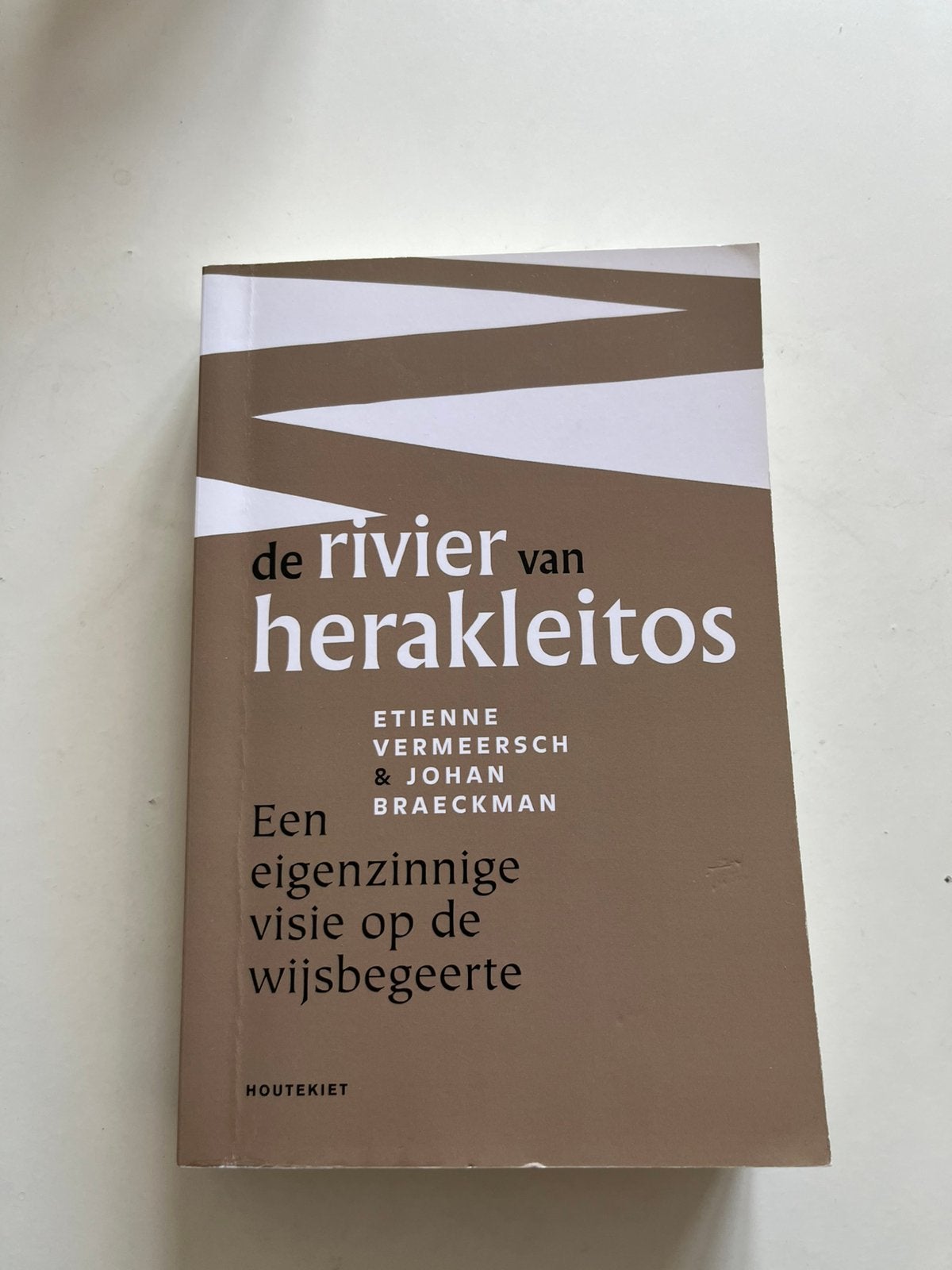 Etienne Vermeersch - De rivier van Herakleitos, Ophalen of Verzenden, Etienne Vermeersch; Johan Braeckman