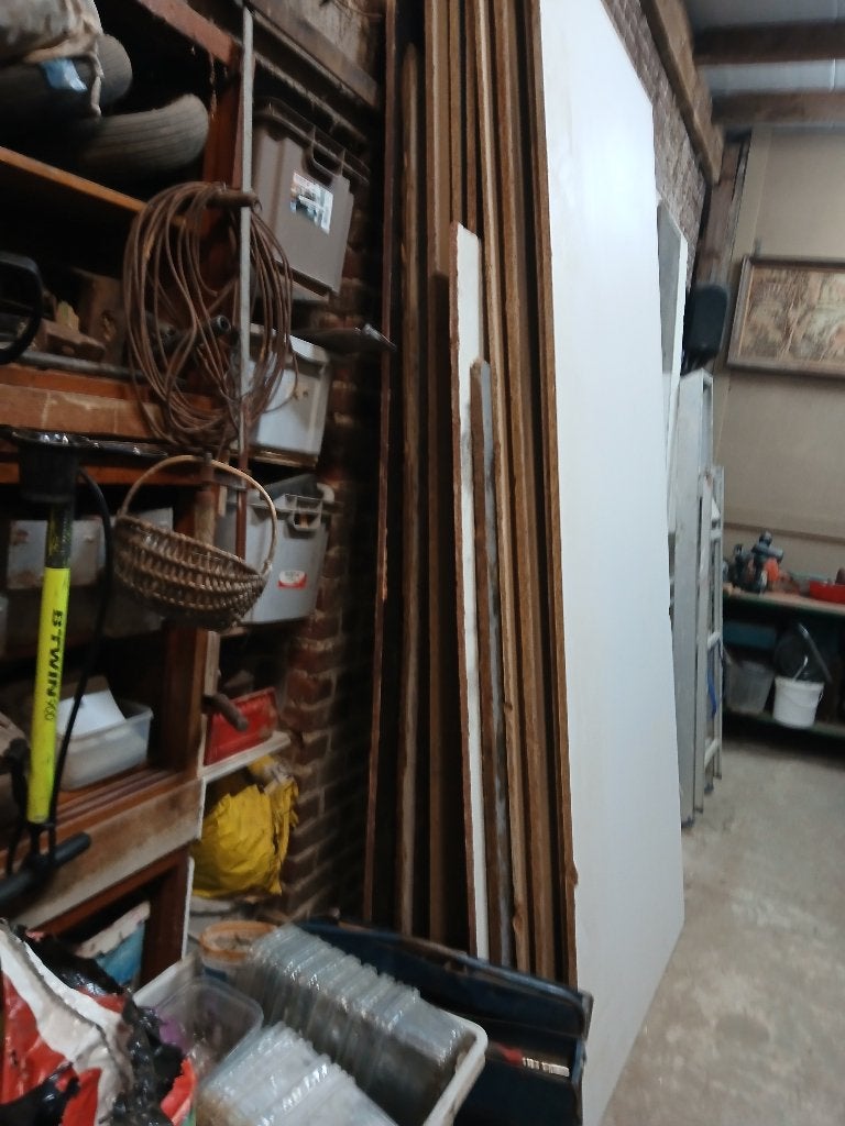 Vezelplaten, Doe-het-zelf en Bouw, Ophalen, Gebruikt