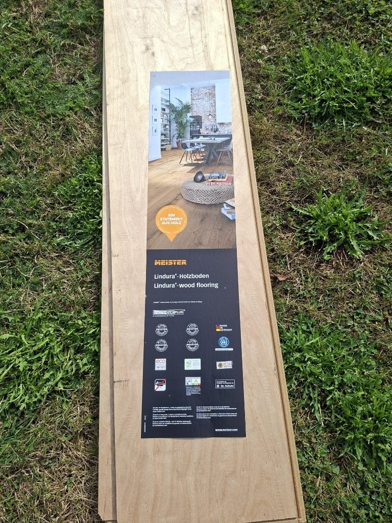 Paket / houten vloer eik 19 m2, Neuf, Parquet, Enlèvement, 150 cm ou plus
