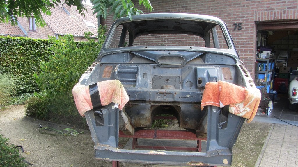 Volvo Amazon P120 chassis 216110   25/07/1966, Auto's, 4 deurs, Particulier, Volvo, Zilver of Grijs
