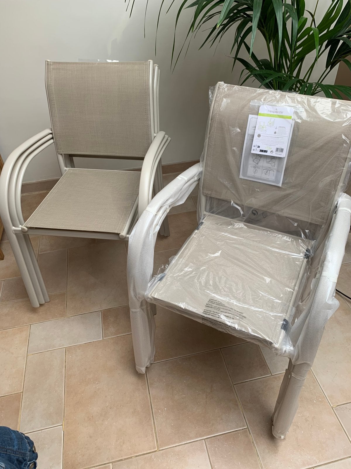 Chaise de jardin 6 pièces, Enlèvement, Neuf