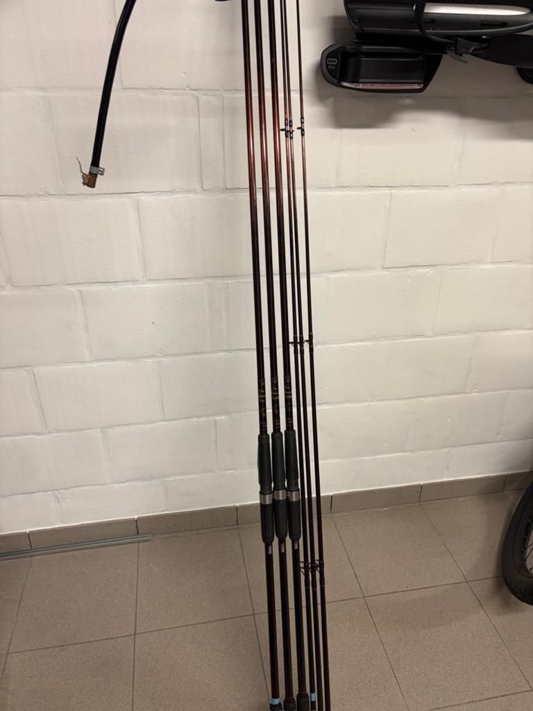 3 x jim Gibbinson 2 1/4 lbs met foudraal, Watersport en Boten, Verzenden, Zo goed als nieuw