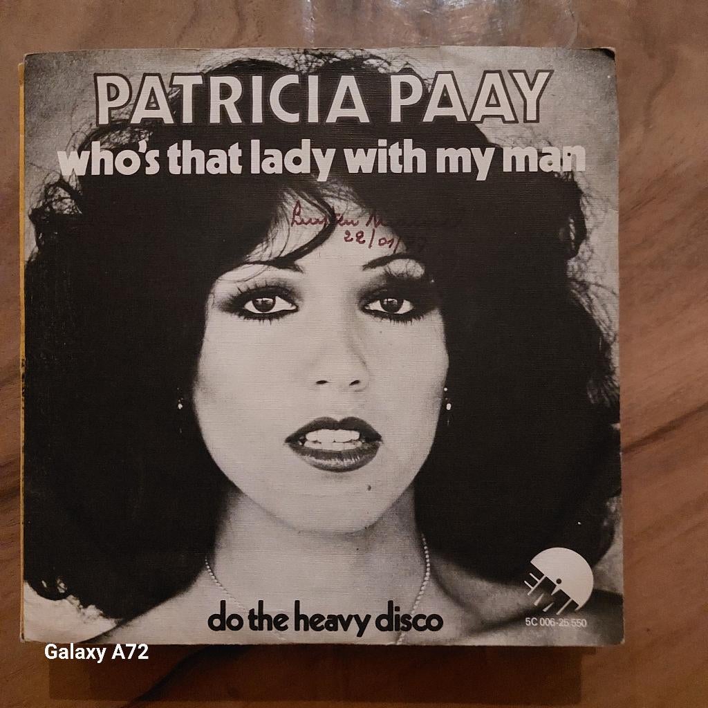 patricia paay who s that lady with my man, Gebruikt, 7 inch, Single, Ophalen of Verzenden