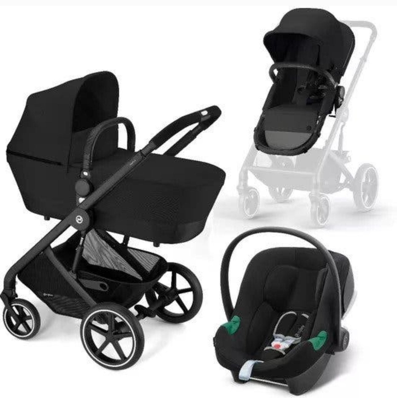 Cybex Balios S, Autres marques, Comme neuf, Poussette, Tige de poussée réglable