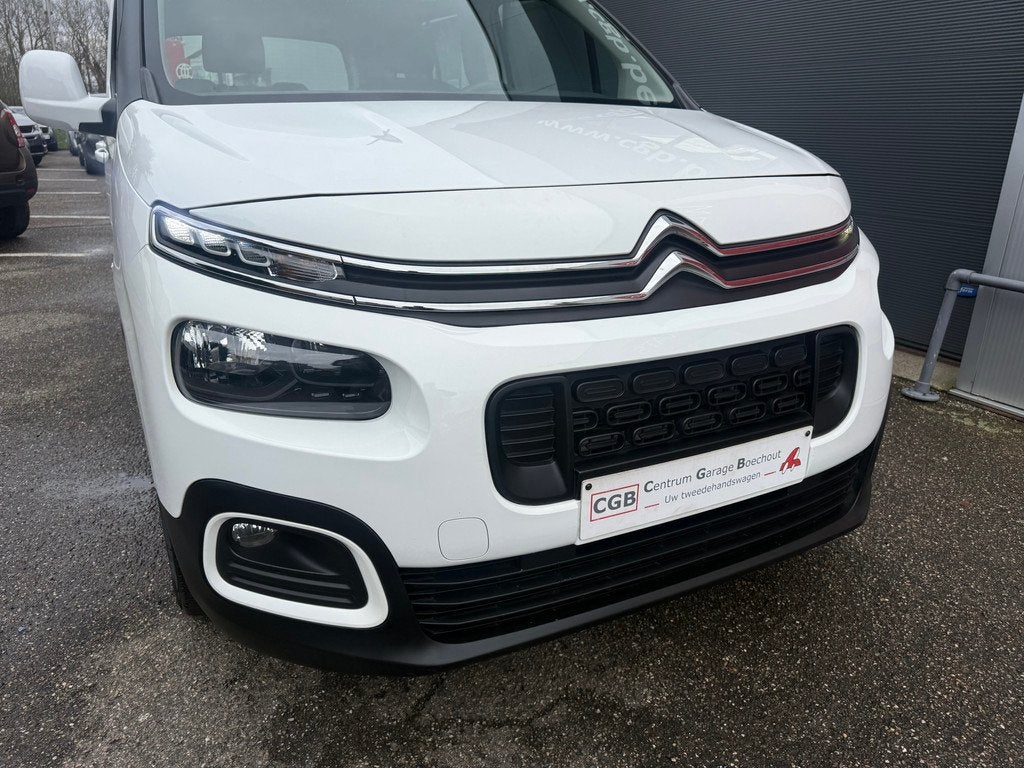 Citroën Berlingo 12PureTech 110 FEEL MULTISPACE MAN6 TOPPER, Auto's, Citroën, Gebruikt, Euro 6, 1199 cc, Wit