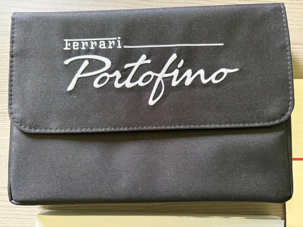 Ferrari Portofino map voor handleiding boorddocumenten, Ophalen of Verzenden