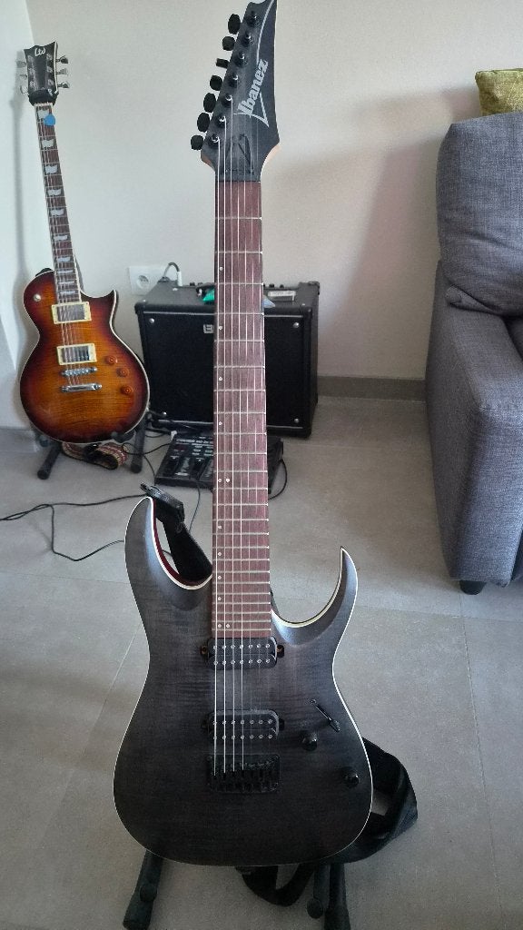 Ibanez RGA742FM-TGF (7 String), Musique & Instruments, Enlèvement, Comme neuf, Ibanez