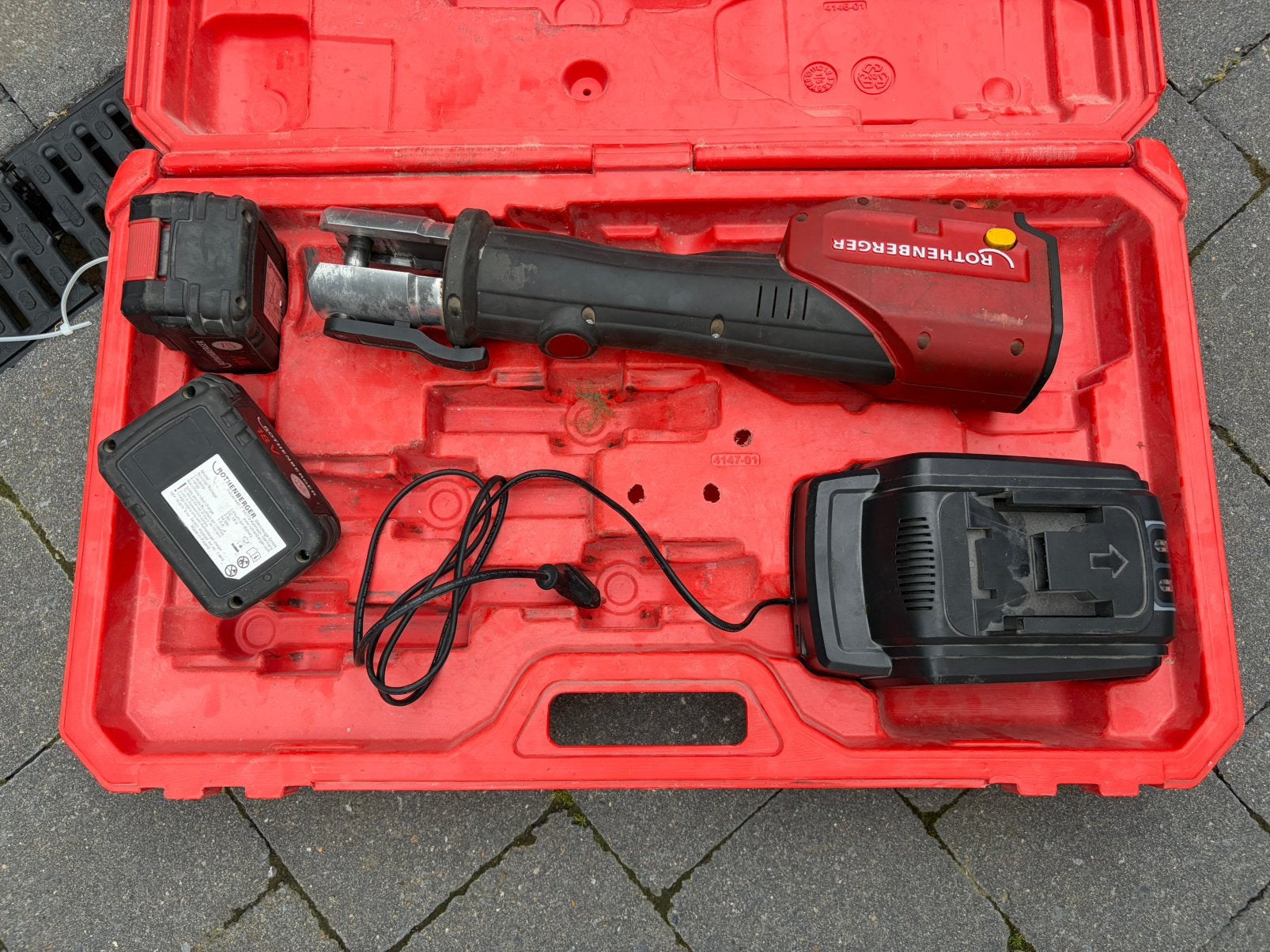 Rothenberger -romax 3000, Ophalen, Gebruikt