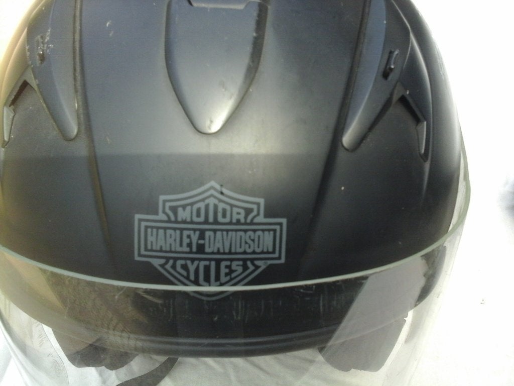 Moto helm Harley Davidson, Motoren, Ophalen, Gebruikt