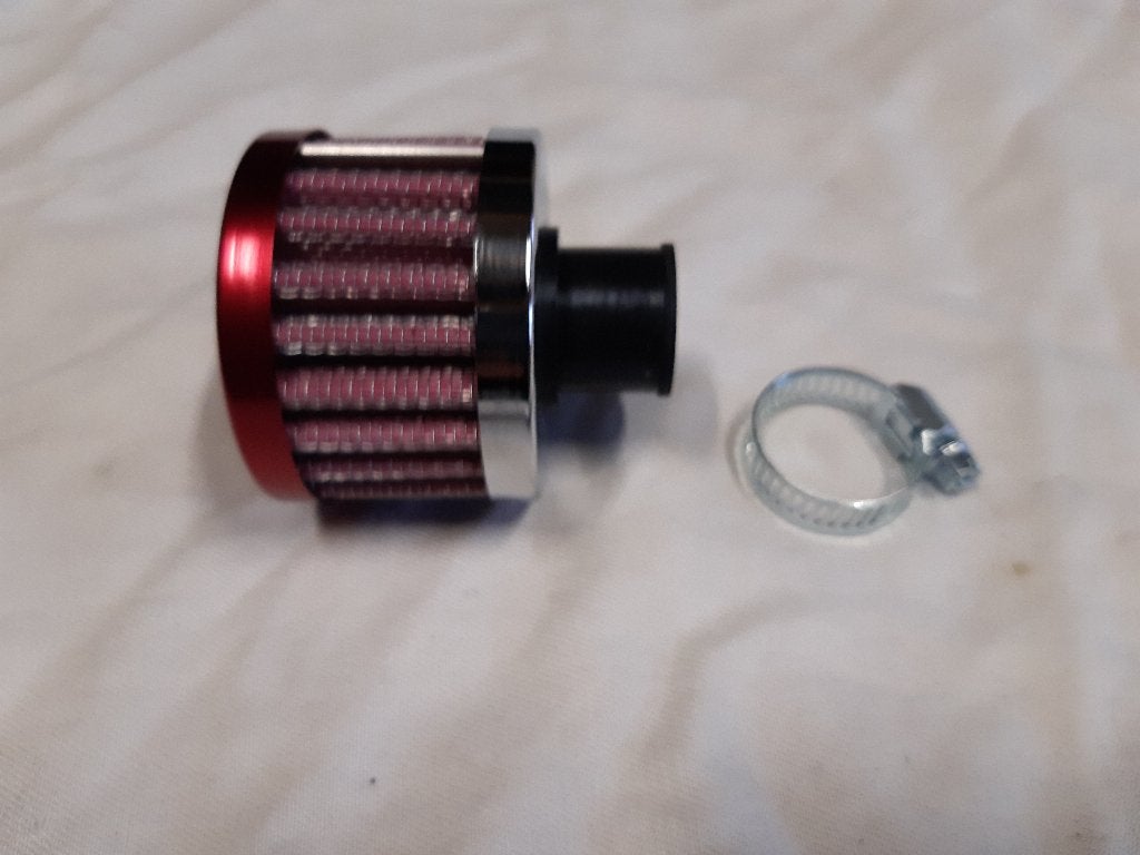 reniflard de carter - filtre - ROUGE - Classic Mini, Enlèvement, Neuf, Mini