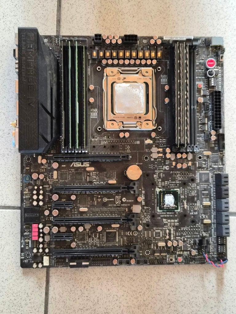carte mère cpu ram et watercooling, Informatique & Logiciels, Enlèvement, Utilisé, Intel, DDR3
