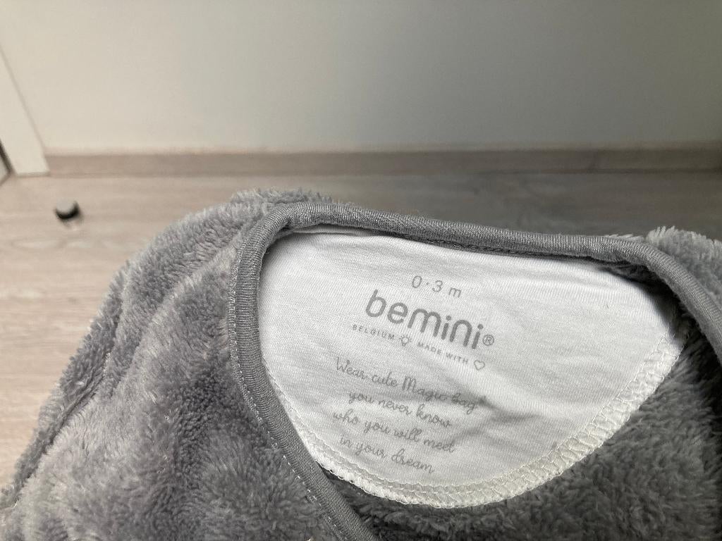 Bemini slaapzak 0-3 maanden, Ophalen of Verzenden, Gebruikt, Minder dan 70 cm, Slaapzak
