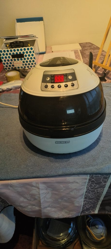 Molino Health Fryer van 10 liter, Elektronische apparatuur, Airfryers, Gebruikt, Airfryer, Ophalen