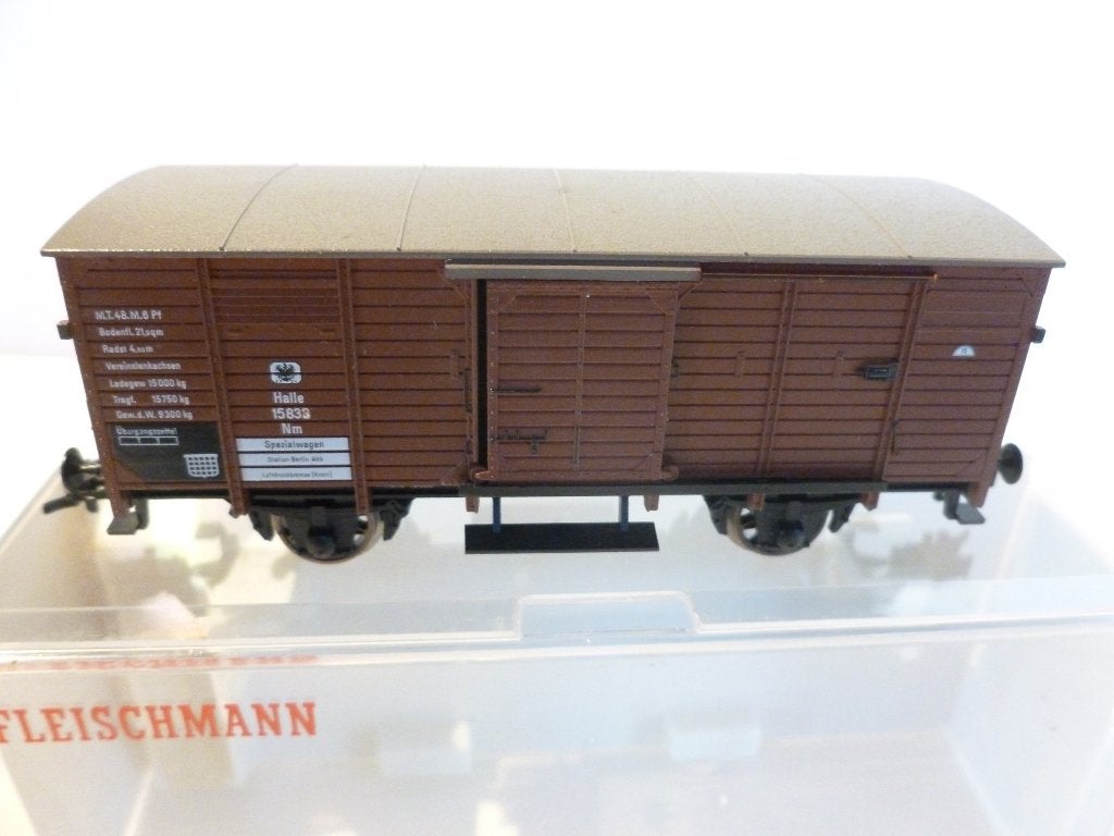 TRAINS  HO, Enlèvement ou Envoi, Fleischmann, Wagon, Comme neuf