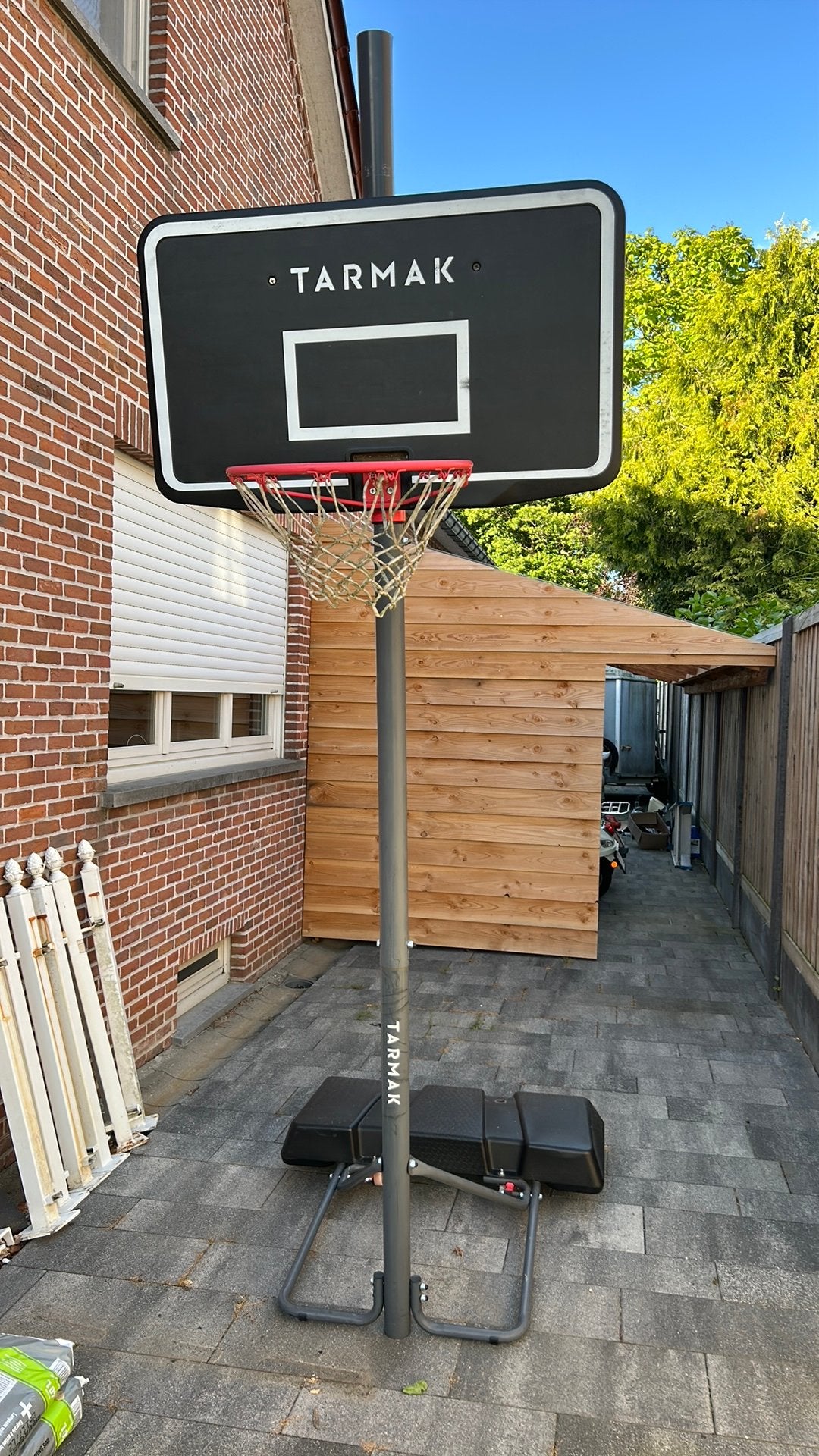 Basketbal ring, Ophalen, Zo goed als nieuw