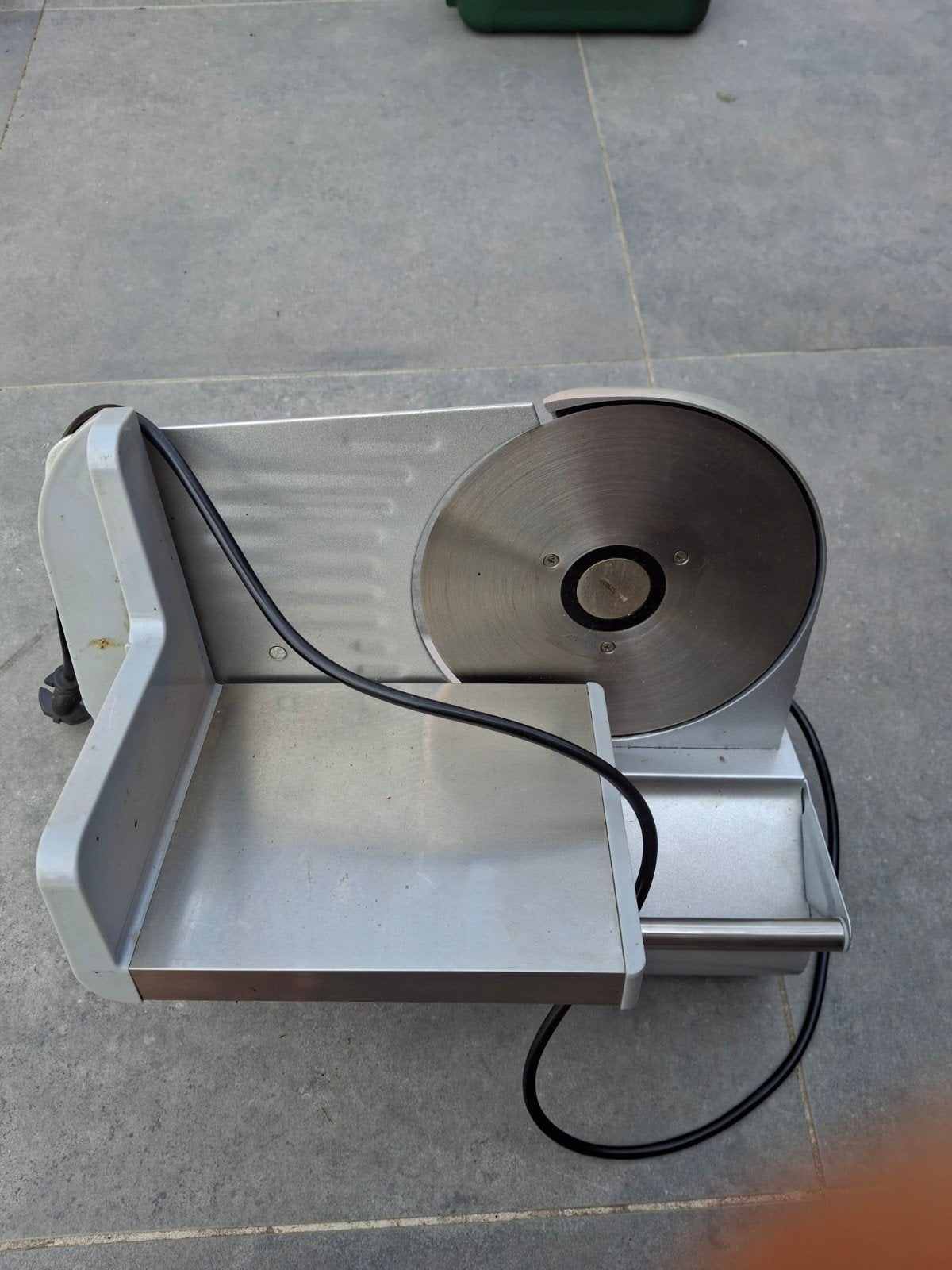 Snijmachine, Elektronische apparatuur, Ophalen