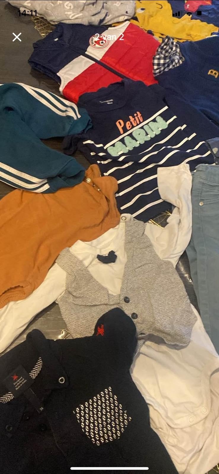 Baby kleding, Kinderen en Baby's, Ophalen, Maat 56