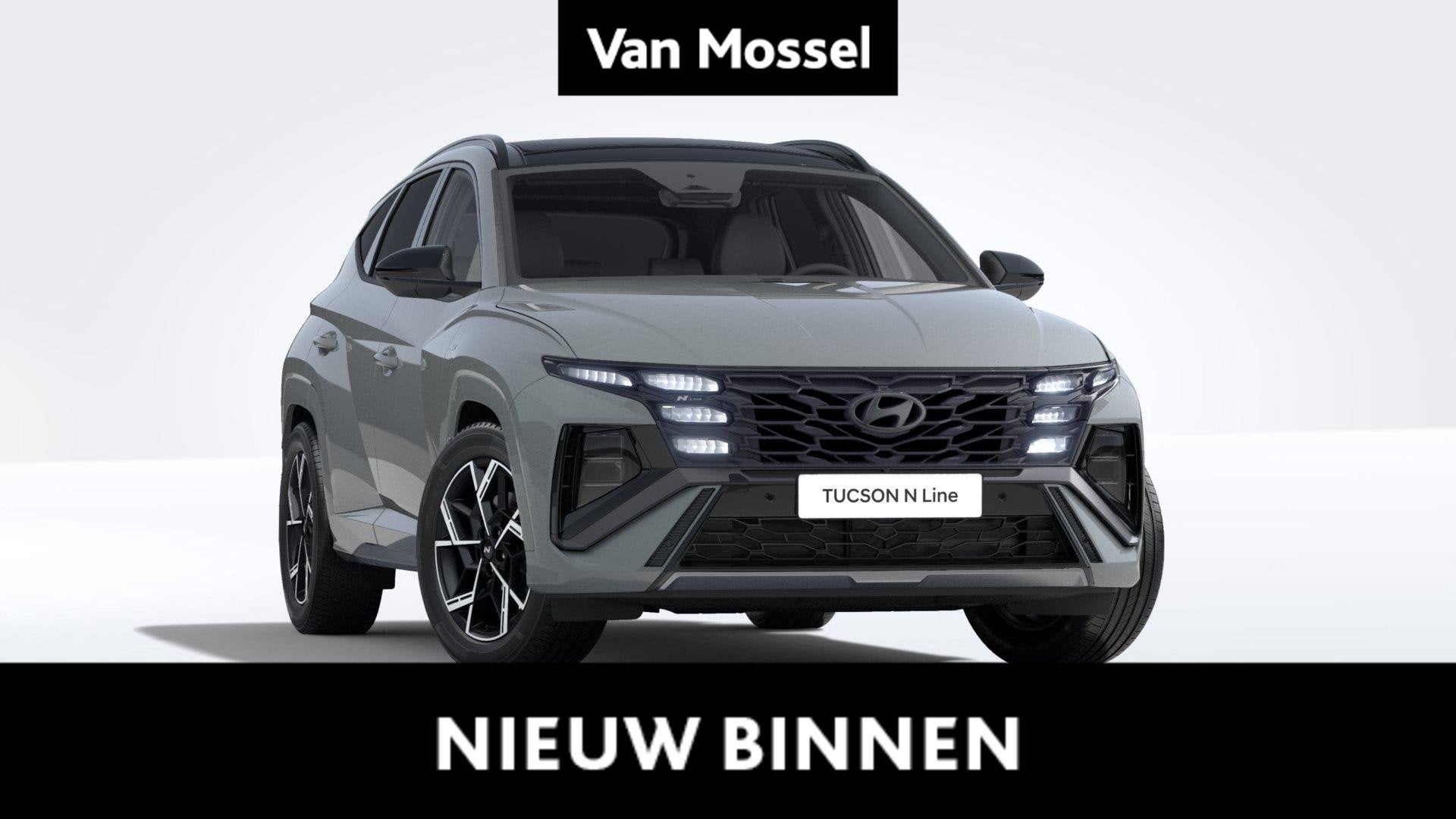 Hyundai Tucson 1.6 T-GDi Hybrid Feel Shadow N-Line, Neuf, Argent ou Gris, 129 g/km, Entreprise