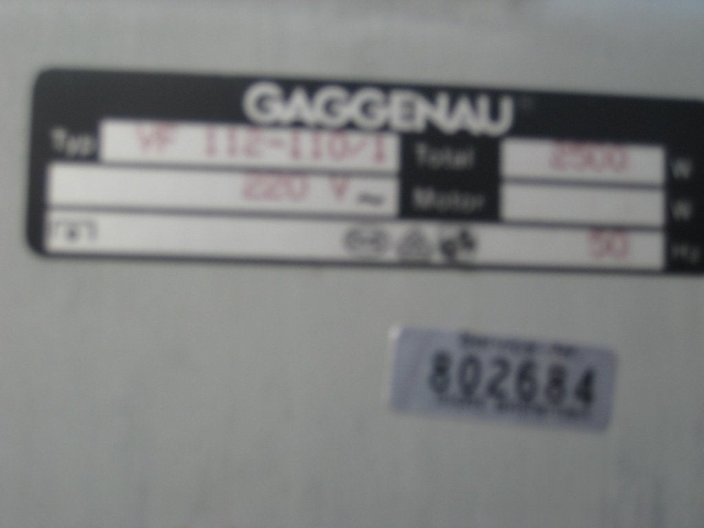Friteuse encastrée GAGGENAU, Enlèvement ou Envoi, Utilisé