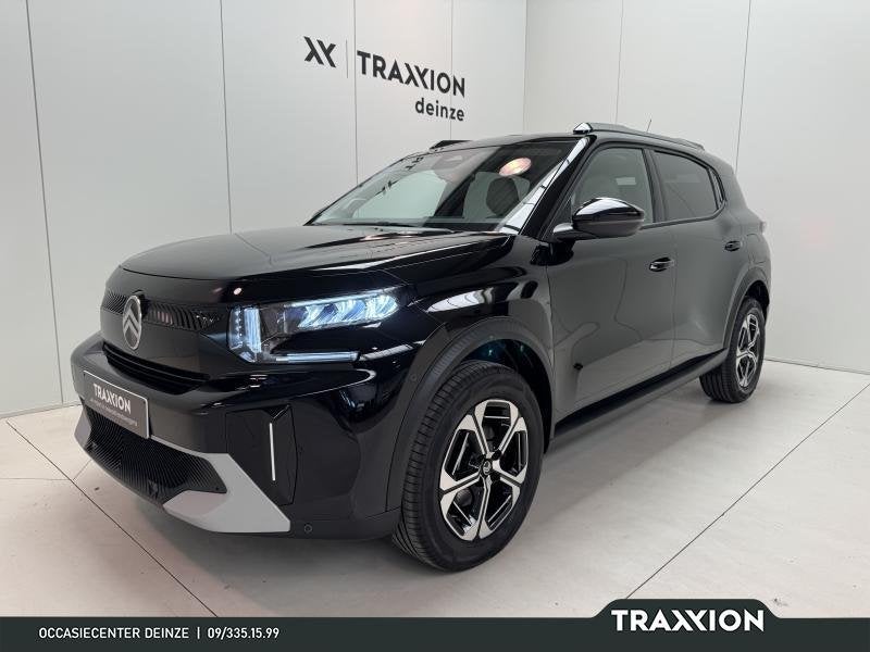 Citroen C3 1.2 MHEV MAX 145 e-DCS6 LED|GPS|CAMERA|CARPLAY|PD, Emergency brake assist, 1199 cc, 136 pk, Zwart