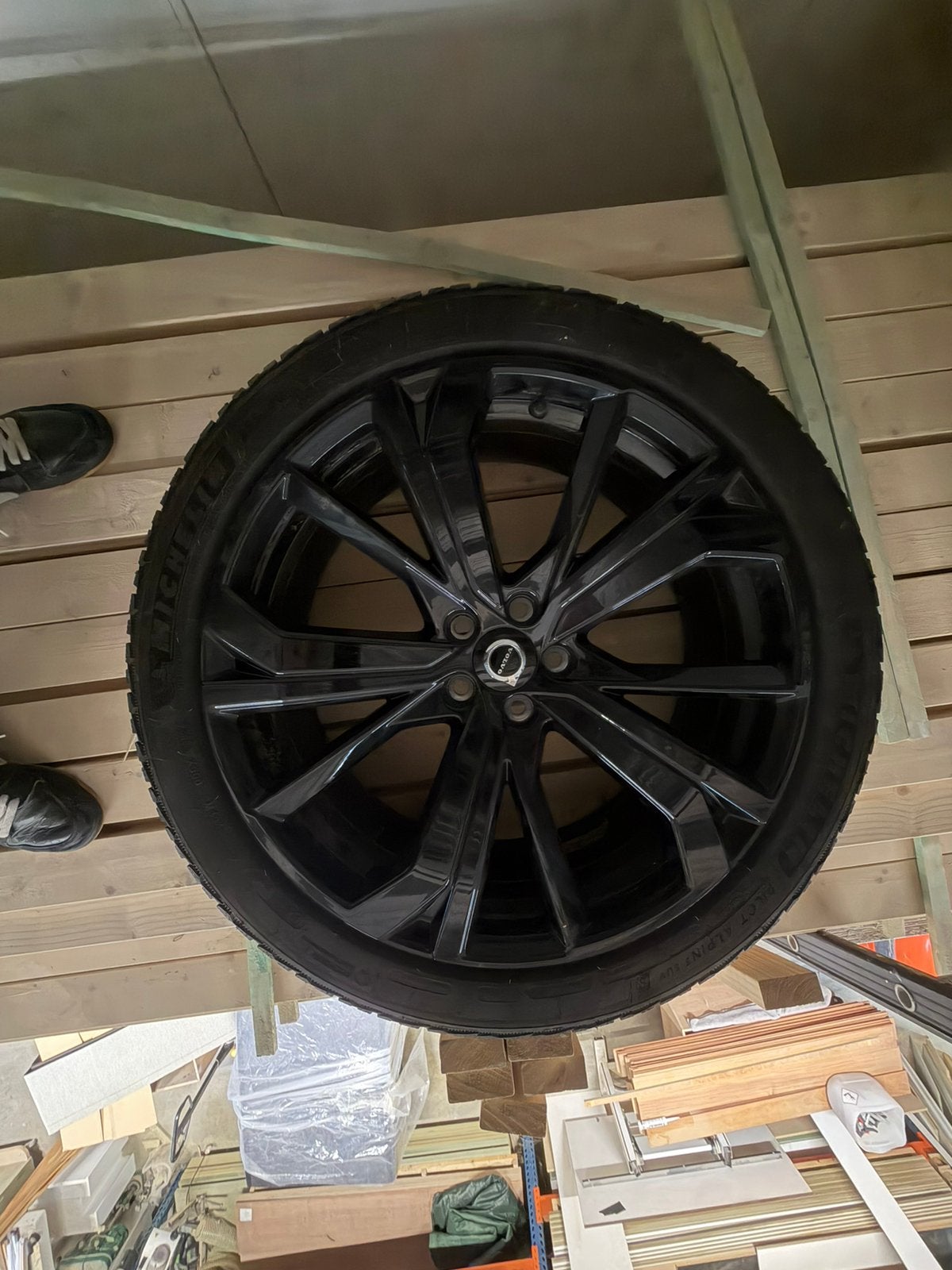 Originele 21" Volvo XC60 Winterset – 5-dubbelspaaks Black, Enlèvement, 21 pouces