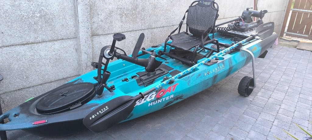 Kayak de pêche, Enlèvement, Comme neuf, 1 personne