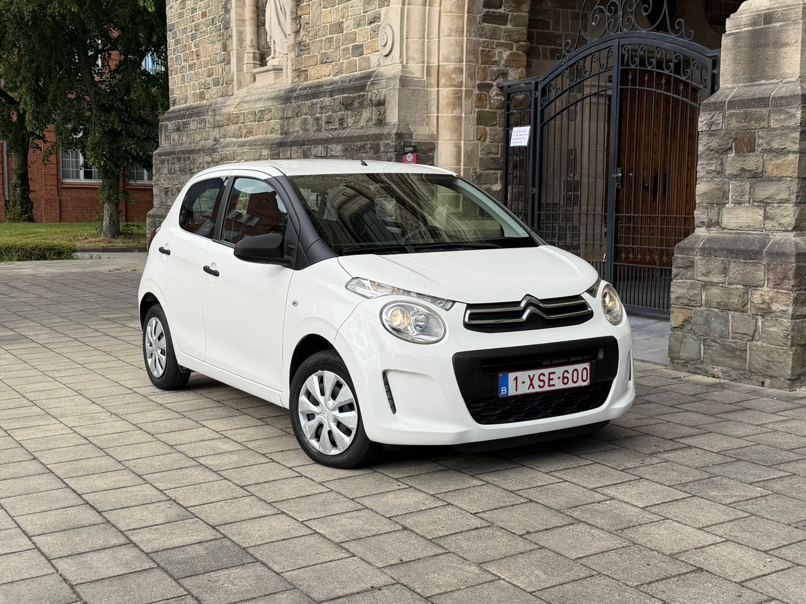 Citroen C1 2017 benzine, Auto's, Citroën, Particulier, C1, Benzine, Euro 6, 5 deurs, Handgeschakeld, Wit, Ophalen