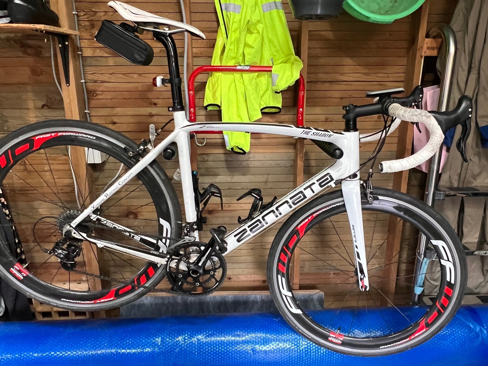Zannata racefiets carbon, Vélos & Vélomoteurs, Autres marques, Frein sur jante, 49 à 53 cm, Enlèvement