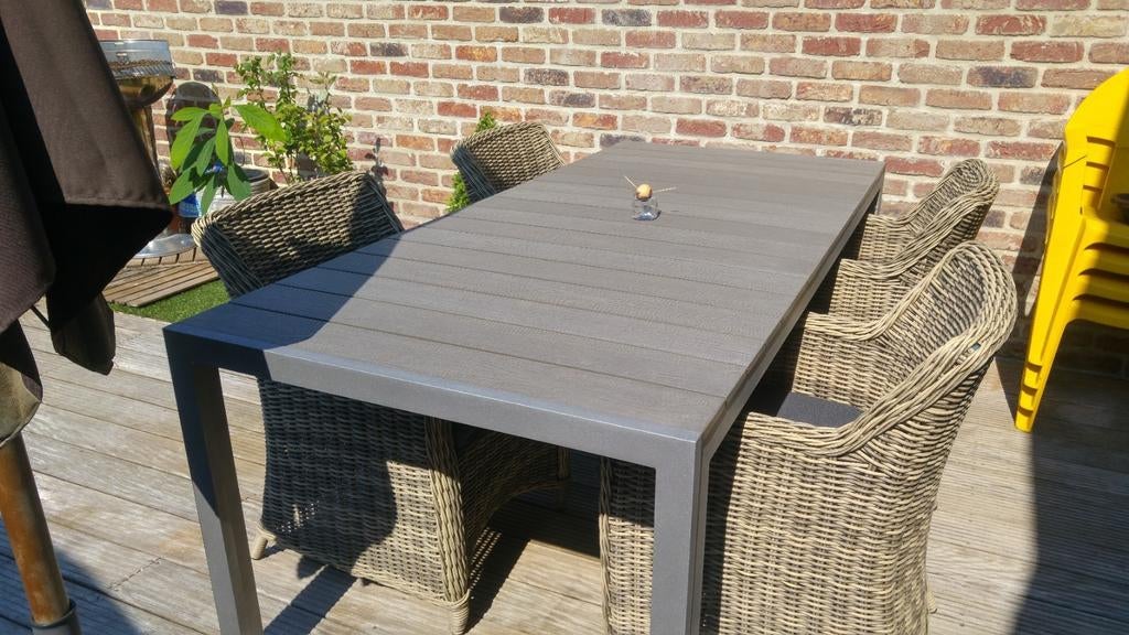 Tuintafel 200cm x 110cm, Tuin en Terras, Tuinsets en Loungesets, Ophalen