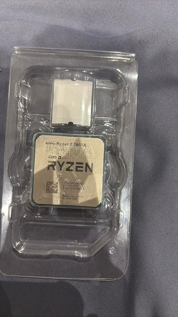 AMD Ryzen 7 5800X, Informatique & Logiciels, Processeurs, Comme neuf, Enlèvement ou Envoi