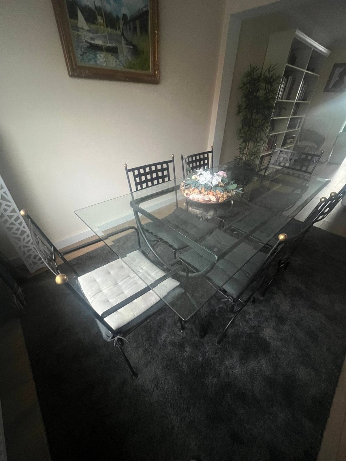 Salle a manger, Maison & Meubles, Enlèvement, Utilisé, 4 à 6 chaises